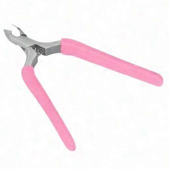 Pink Stainless Steel Manicure Cuticle Nipper & Nail Clipper, Beauty Tool