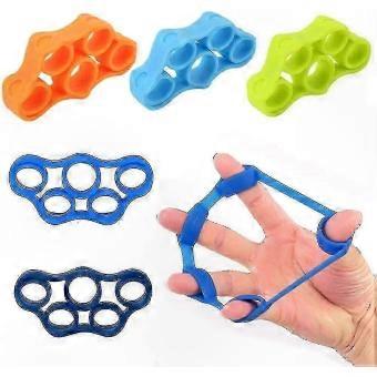 Improve Grip Strength & Finger Flexibility - Hand Strengthener Finger Stretcher Set with Resistance Bands Grip Trainer for Exercise & Mobility