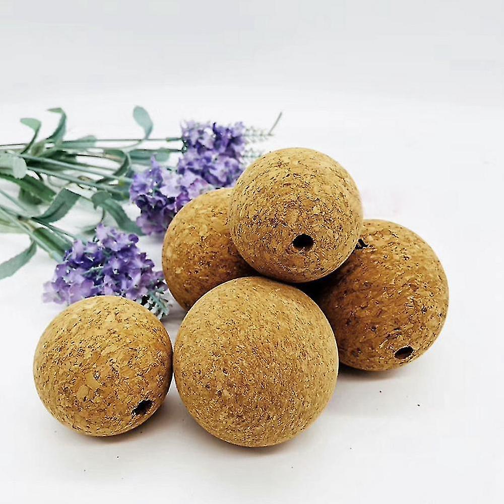 Cork Ball Keychain
