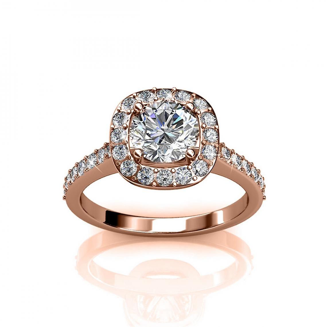 Cushy Rose Gull Ring