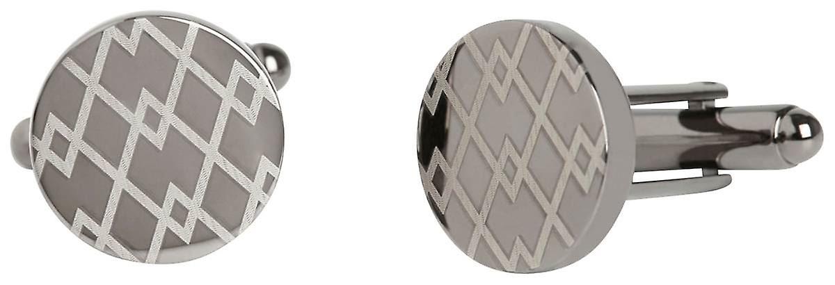 Simon Carter West End Argyle Cufflinks - Silver
