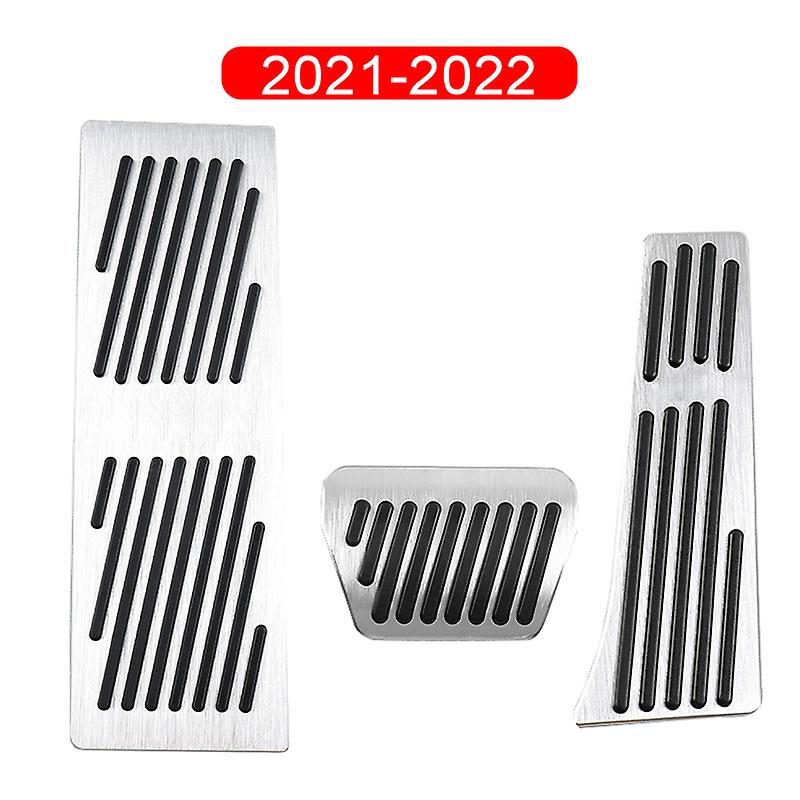 For Bmw X3 G01 X4 G02 Ix3 G08 2018 2019 2020 2022 Aluminum Car Accelerator Brake Pedals Cover Footrest Pedal Anti-slip Pads