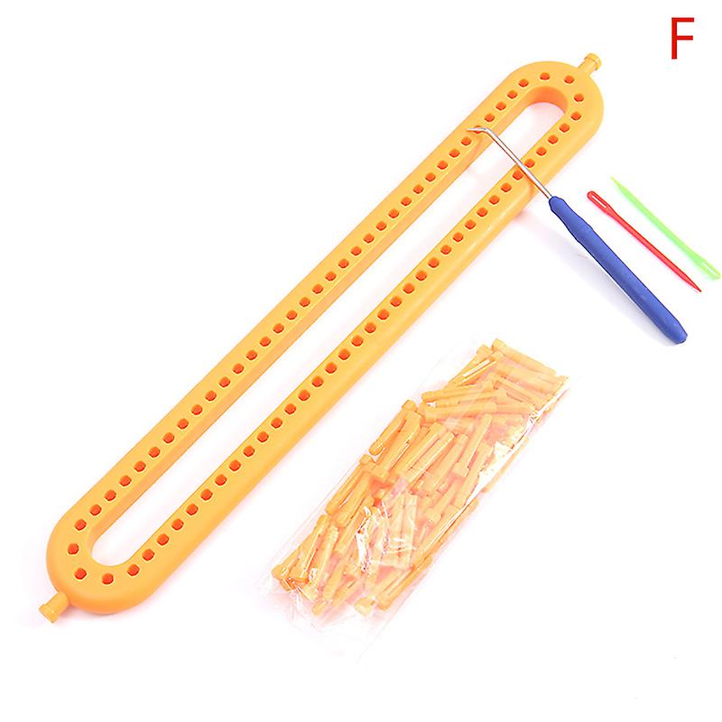 1 Set Rectangle Round Knitting Loom Weaving Scarf Sweater Hat Shawl Stitching