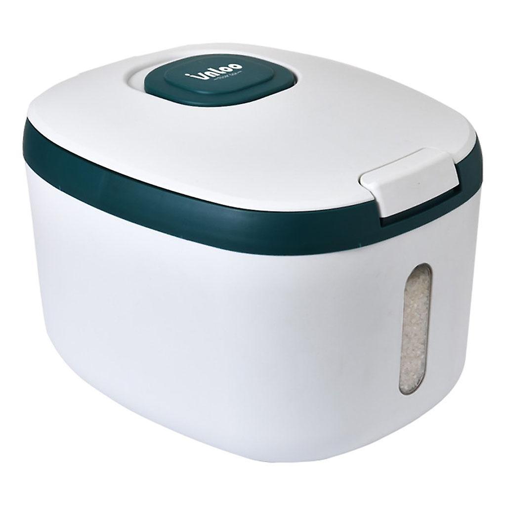 Kitchen Storage Container Rice Box Insect-Proof for Storage Box Household Green S