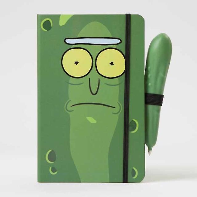 Rick And Morty Pickle Rick Hardcover Ruled Journal With Pen by Insight Editions Paperback Book