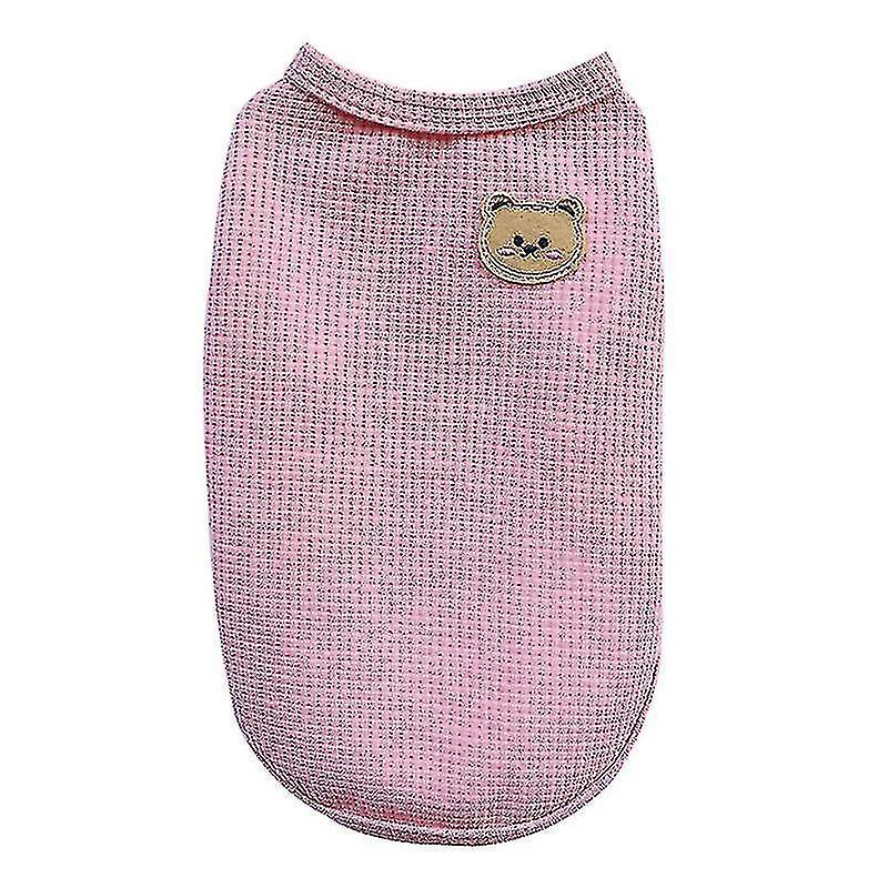 Cat Clothes Spring And Summer Summer Thin Vest Teddy Bichon Pomeranian Pet Cat Small Dog Puppies Mil
