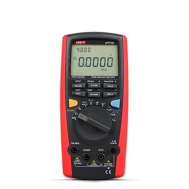 Uni-t Ut71d/ut71e Middle Size Lntelligent Digital Multimeter Ac/dc True Rms Lcd Backlight Max/min/rel Modes