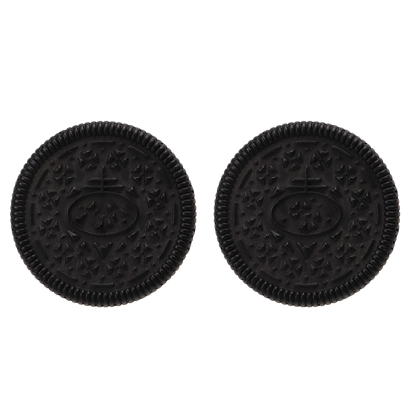 2 Magnetic Fidget Sliders in Biscuit Shape for Stress Relief & Focus
