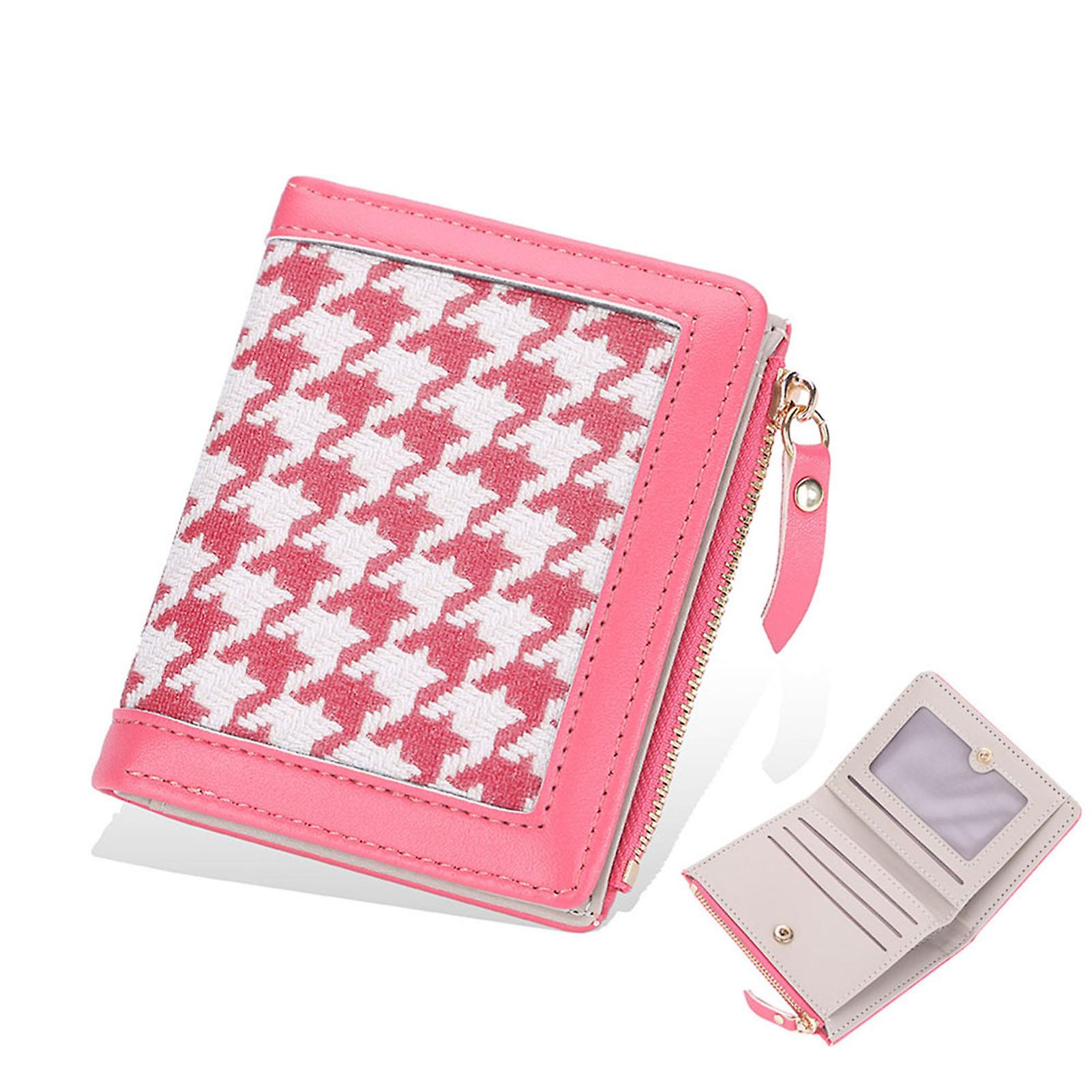 Women Short Wallets Travel Wallet with RFID Protection Block Film Cash Coin Storage Oragnizer