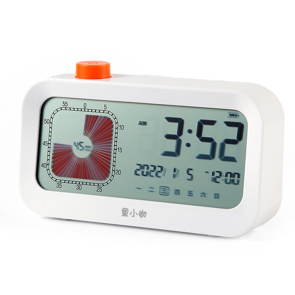 60 Minute Visual Timer Count Up/Down Function Clock with LCD Screen /Snooze Options /12 Hour Clock S