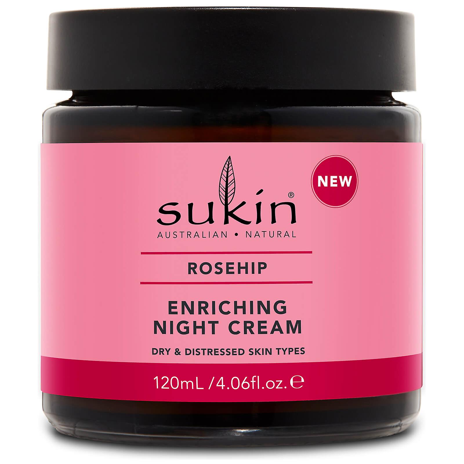 Sukin Hagebutte bereichern Nacht Creme 120ml