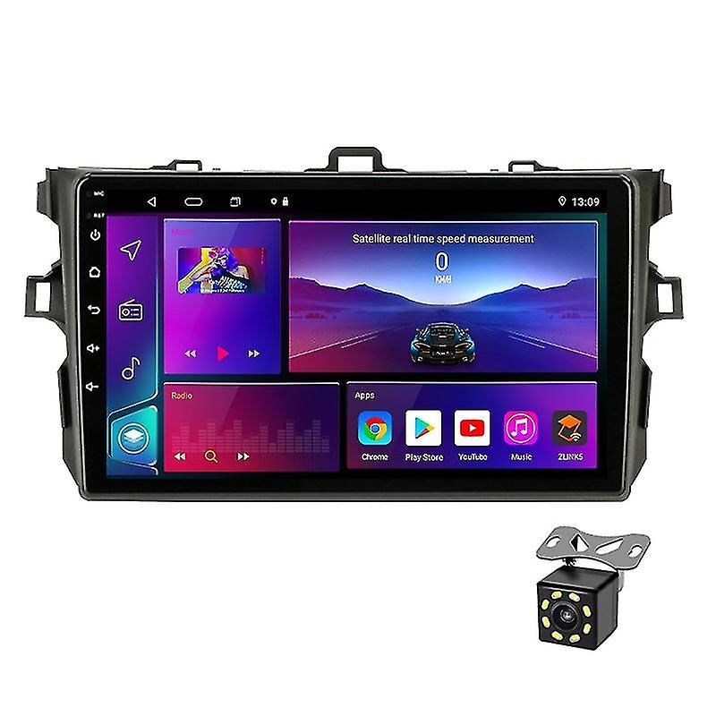 For Toyota Corolla 10 E140 E150 2006 - 2013 Car Radio Multimedia Video Player Navigation GPS 2 din