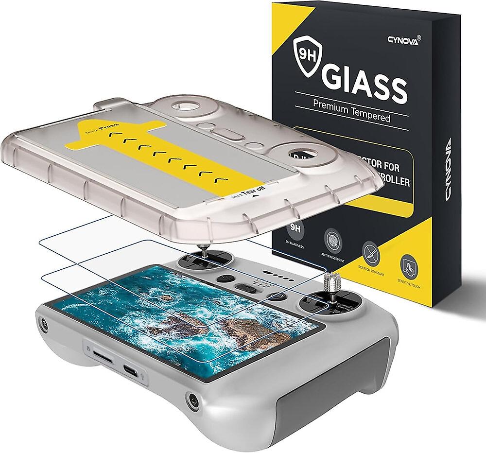 CYNOVA Controller 9H Tempered Glass HD Screen Protector Film AntiScratch Slim with Auto Alignment Ki