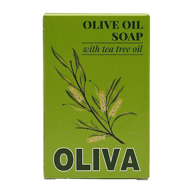 Oliva Pure Olive Oil Soap With Tea Tree Oil - 100g