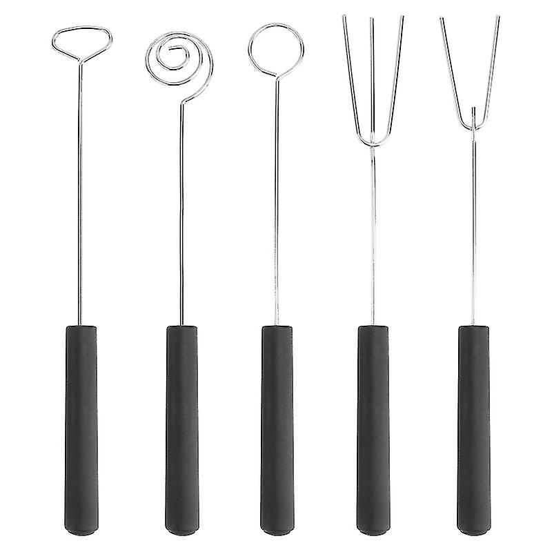 5pcs Stainless Steel Chocolate Fork