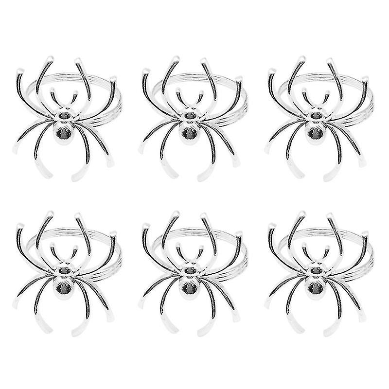 6pcs Napkin Ring For Halloween Decor