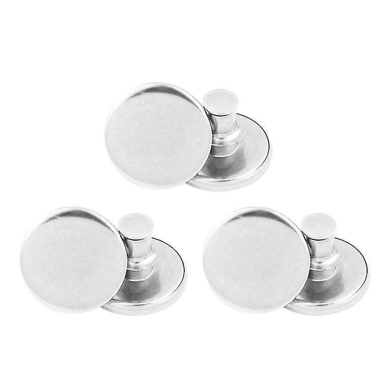 3pair Magnetic Button Clasps