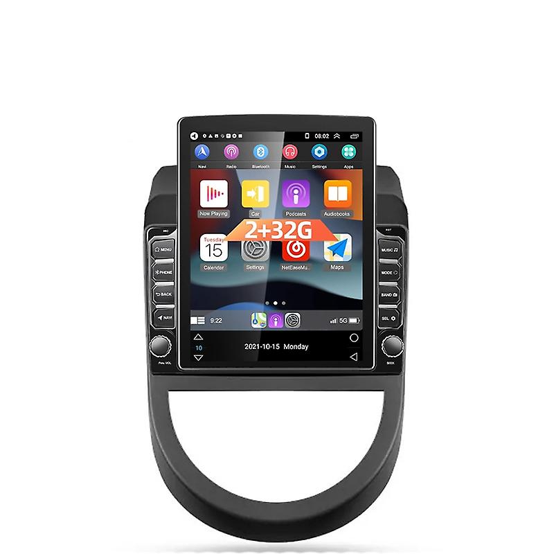 Carplay Auto Car Radio for Kia Soul 1 AM 2008-2011 Multimedia Player 2 Din For Tesla Style 9.7 Inch
