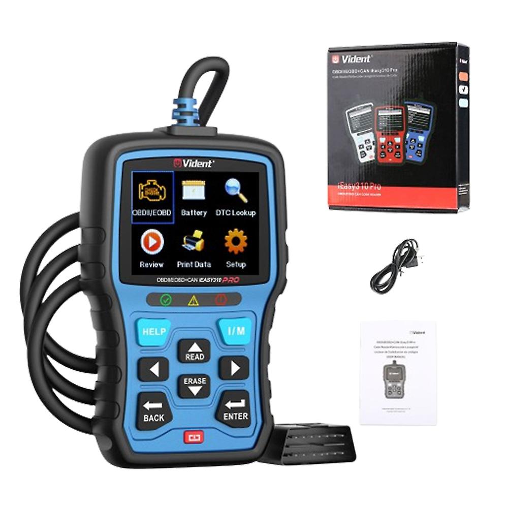 Vident Ieasy310pro Can Obdii/eobd Code Reader Multi-languages