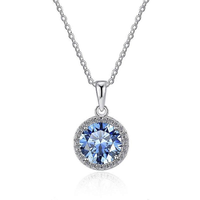 Necklace-Glamorous Moissanite-Chic Charm-Locket