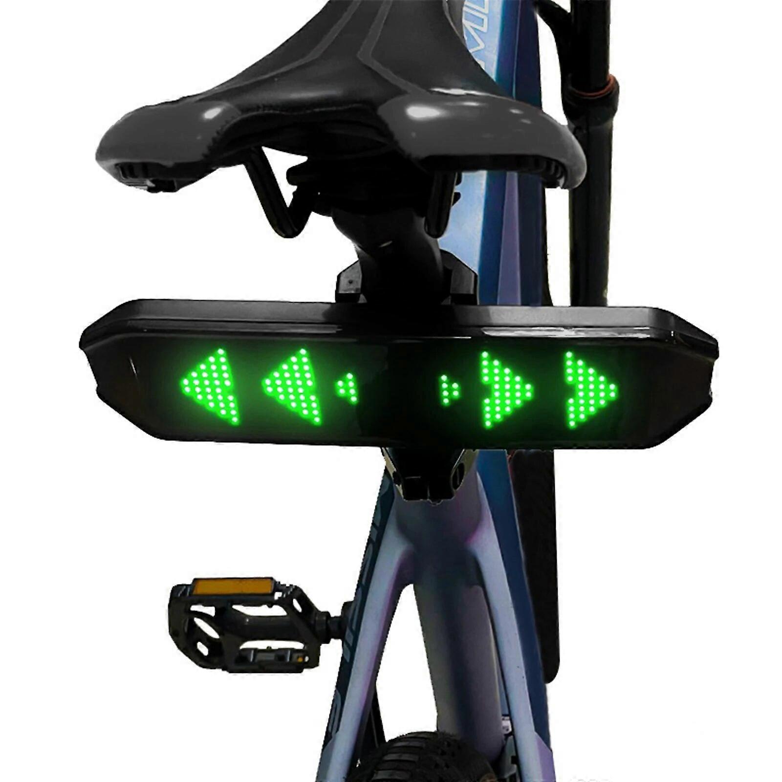 LED vehicle screen 5V USB Full~color Led Display LED Bicycle Smart Turn Signal Mobile APP Bluetooth Connection and Wireless Remo FN9U3343