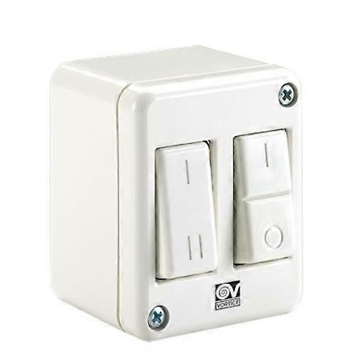 Commutateur duo de commande de vitesse de ventilateur