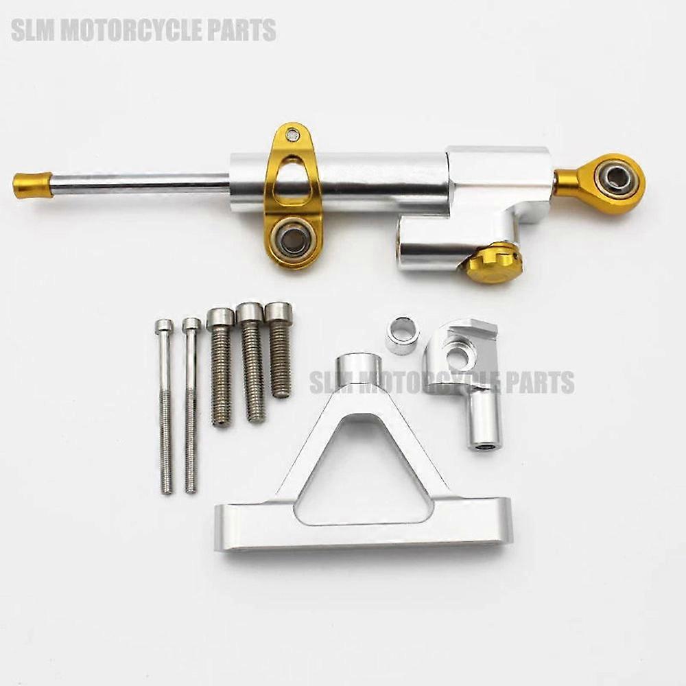 Damper Steering Stabilizerlinear Reversed Safety Control Bracket Mount Support For Kawasaki Ninja Zx6r Zx 6r Zx-6r 2007 2008