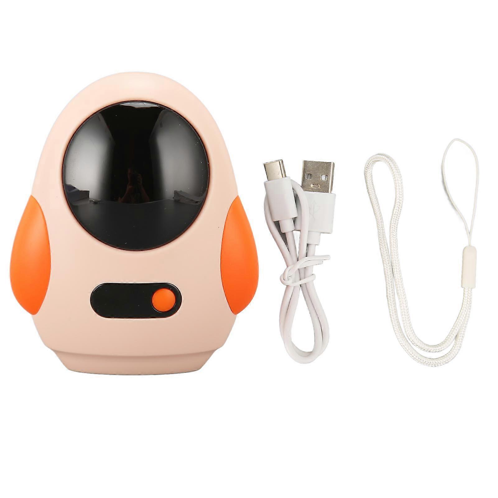 جهاز تدفئة يدوي قابل لإعادة الشحن 5000 مللي أمبير في الساعة لطيف الكرتون البطريق الشكل 3 مستويات قابل للتعديل سخان جيب كهربائي محمول للرياضة في الهواء الطلق الوردي