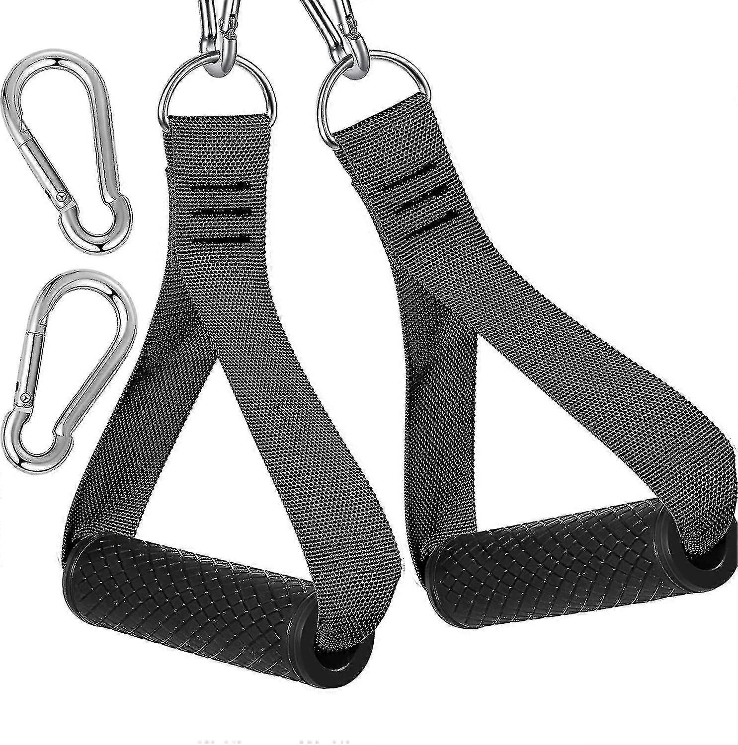 Gym Resistance Bands Exercise Handles - Heavy Duty Fitness Handle,heavy Duty Comfortable Cable Handle Compatible