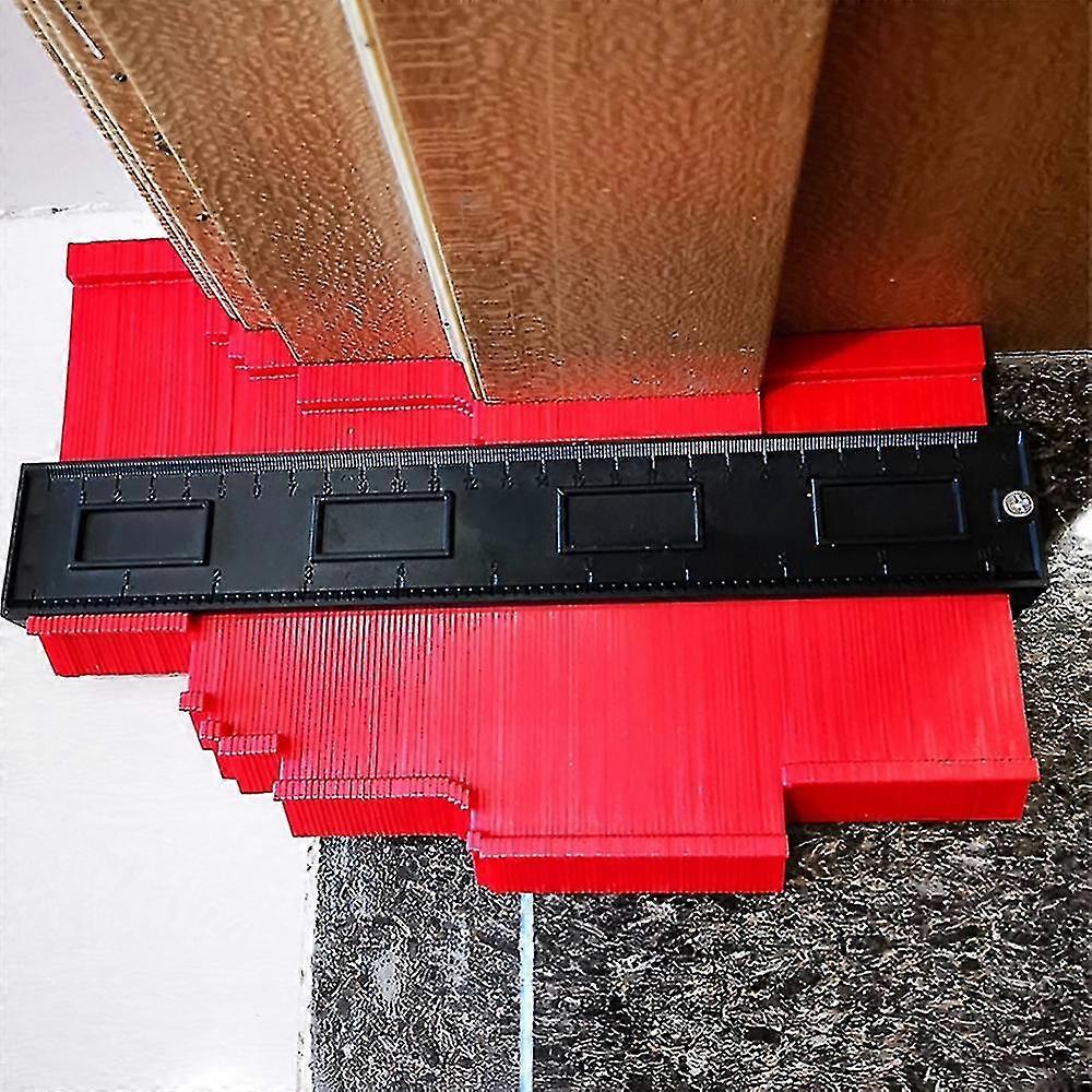 12/14/25 Cm Irregular Contours Gauge Arc Ruler Plastic Gauge Contour Profile Scale Template Curvature Scale Tiling Laminate