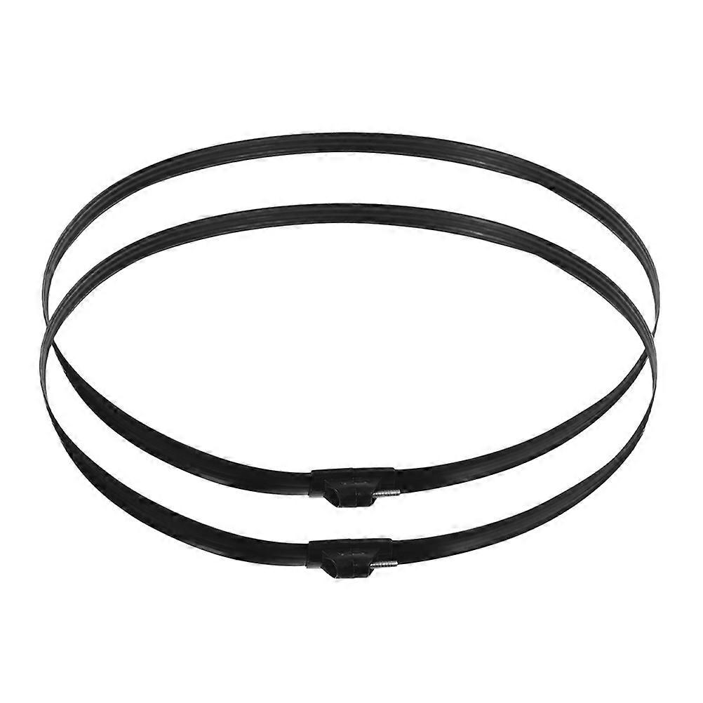 2 قطع غطاء شبكة مروحة كهربائية حلقة ثابتة مصبغة مروحة كهربائية الاحتفاظ بحلقات مروحة حلقة ثابتة