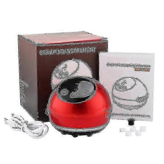 Electric Cupping Massage Scraping Cellulite Massager Heating Vacuum Suction Cup Pressure Physiotherapy Apparatus Lcd Display