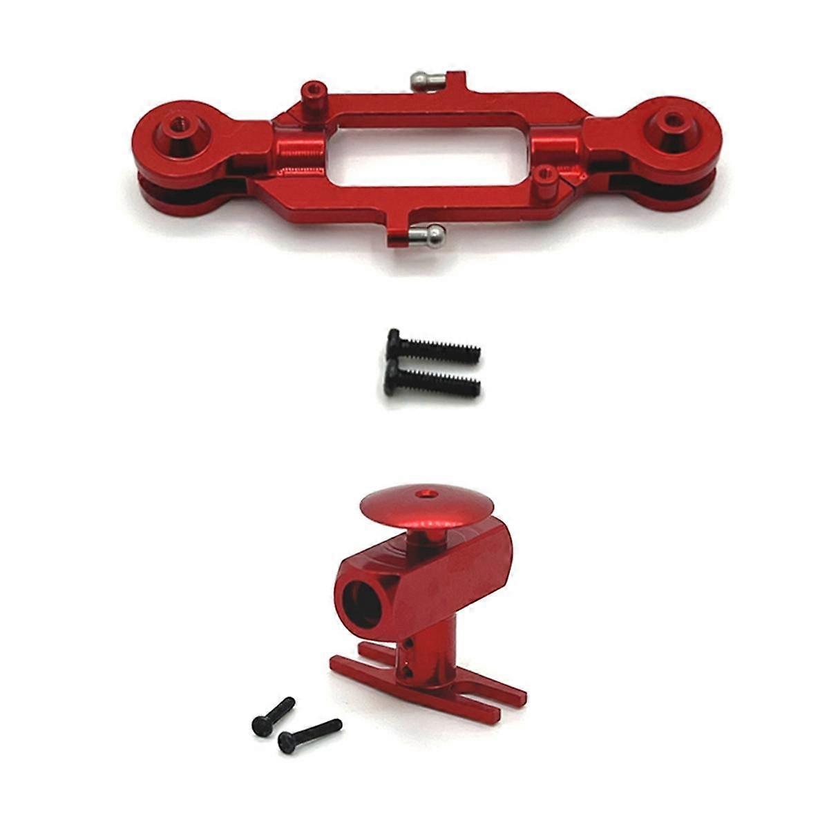 RC Helicopters Upgrade Blade Clamp Rotor Clamp Kit for RC Helicopters K200 Red