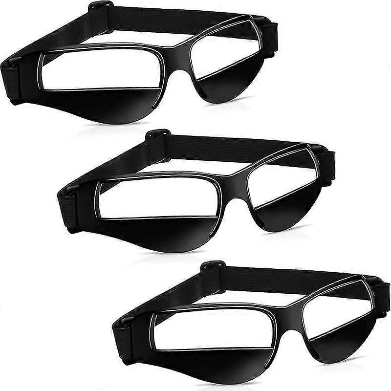 3Pc Sports Dribble Specs Basketball Training Equipment Basketball Goggles Dribbling Aids Adjustable
