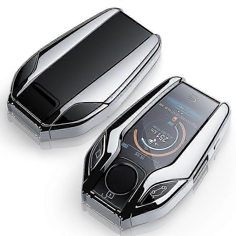 Ed Display Car Key Cover Case For Bmw 5 7 Series