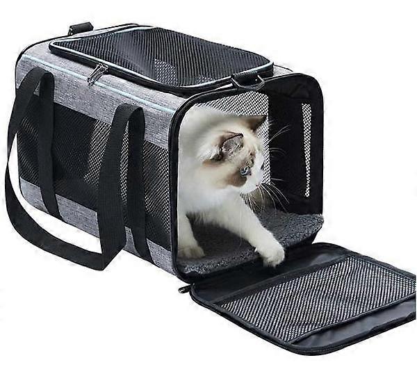 blackSoft-Sided Pet Carrier for Cats