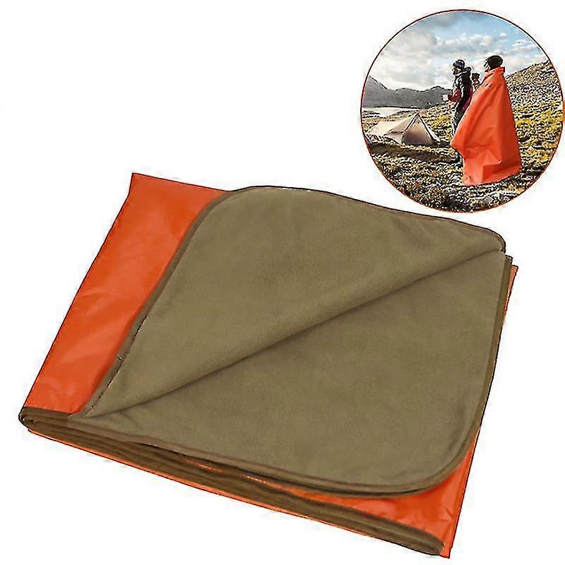 ماء يندبروف سميكة الصوف في الهواء الطلق وبطانية الاستاد ، المدمجة الدافئة على الوجهين رمي ، عظيم للطقس البارد التخييم ، نزهة ، الرياضة ، fe-xinhan