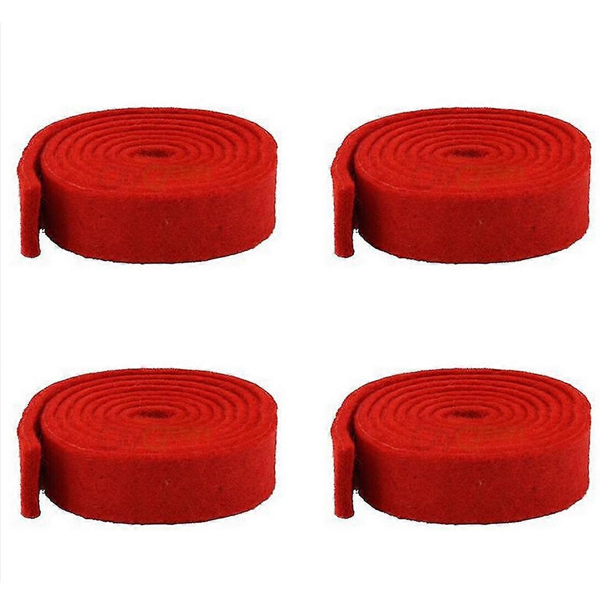 4X Piano Tuning Wool Felt Temperament Strip - Tapered Mute