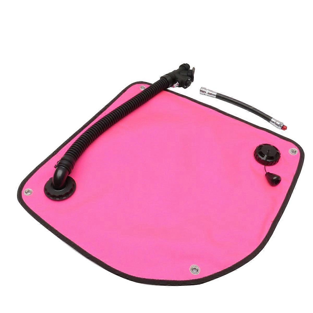 Inflation Diver Safety Surface Marker Buoy Signal Float for Freediving Snorkeling Freediving Gear Equipment Pink