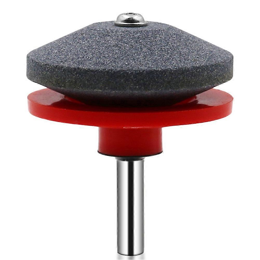 2pcs Universal Lawn Mower Blade Sharpener Grinding Power Drill Garden Kit for Power Drill Hand Drill