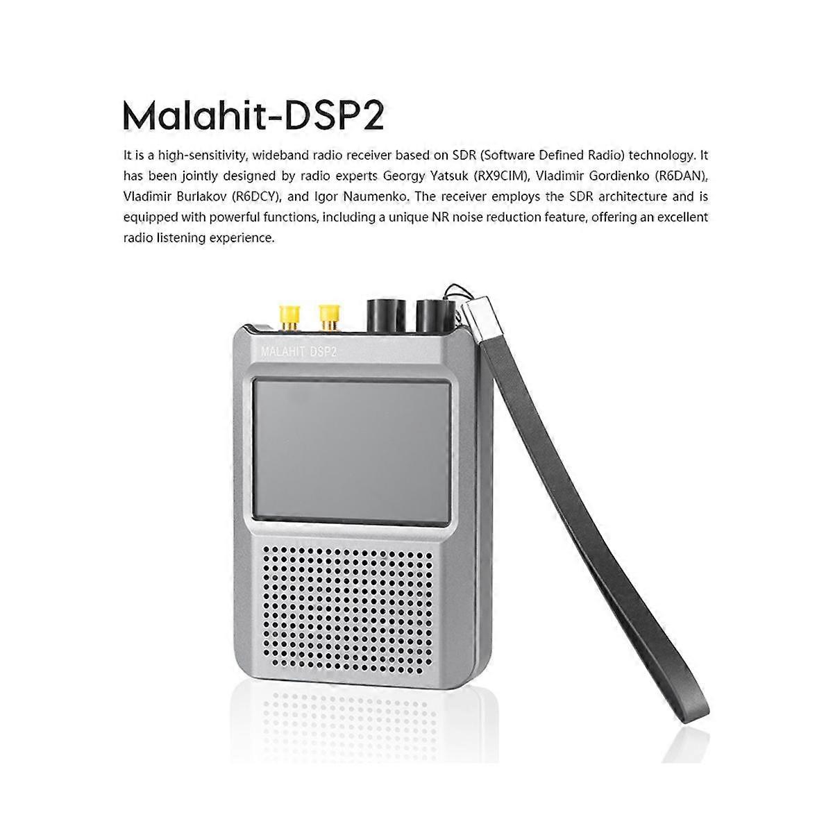 Dsp2 SDR Radio 3.5 Inch Touch Screen V2.30 SDR Radio Receiver SDR10Khz-380Mhz 404Mhz-2Ghz