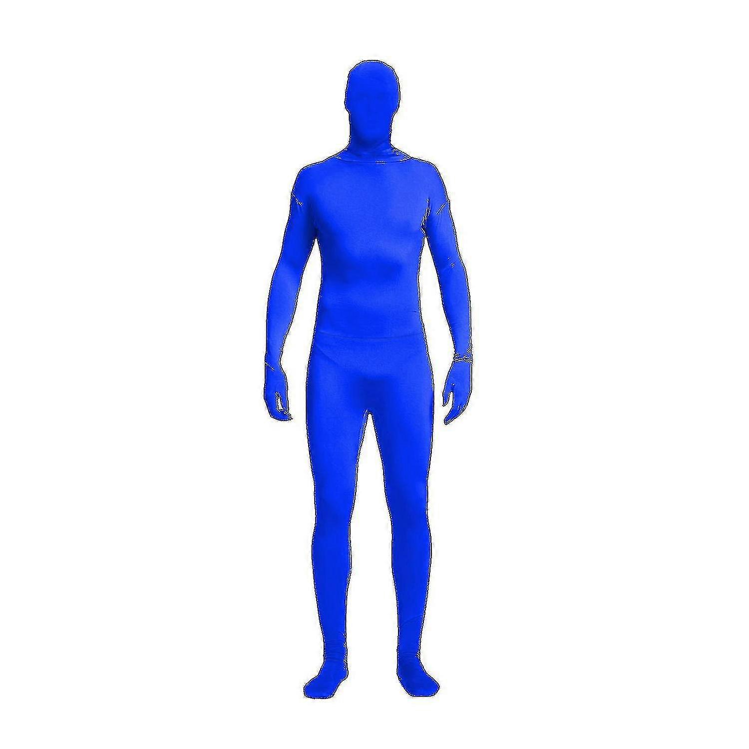 Tam Bodysuit Unisex Spandex Streç Yetişkin Kostüm Zentai Kaybolan Adam Vücut Takım Elbise Tw