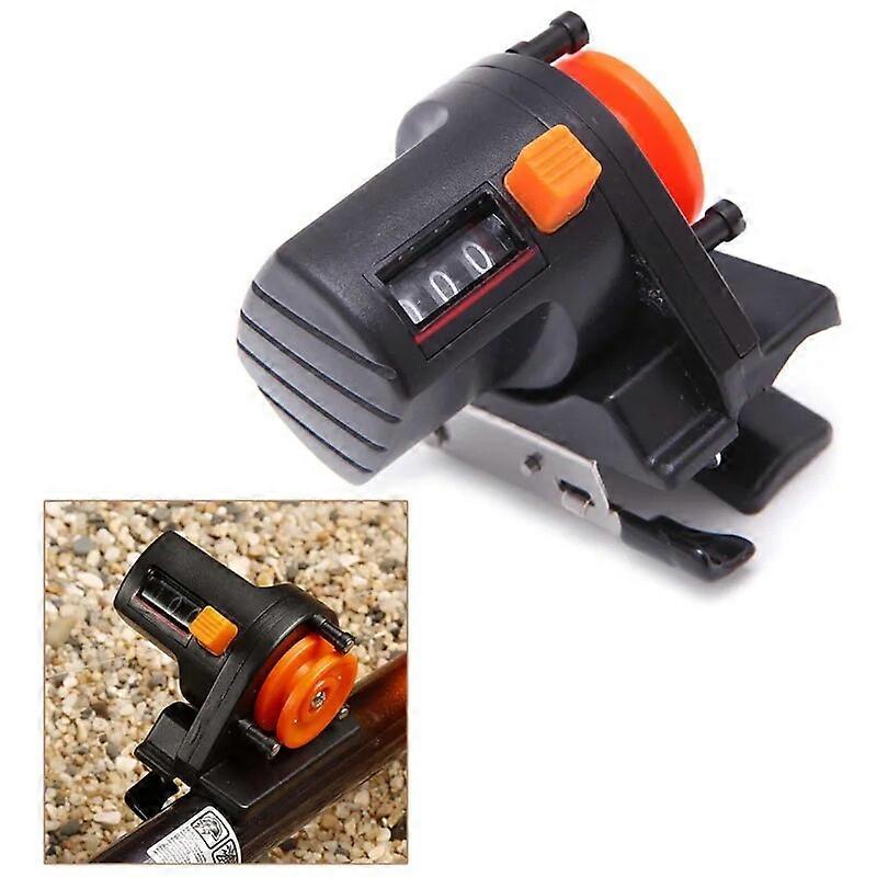 Fish Finder Wire Gauge 0-999M Portable Meter Length Counter Tool Tackle Fishing Line Depth Counter Digital Display Accessories
