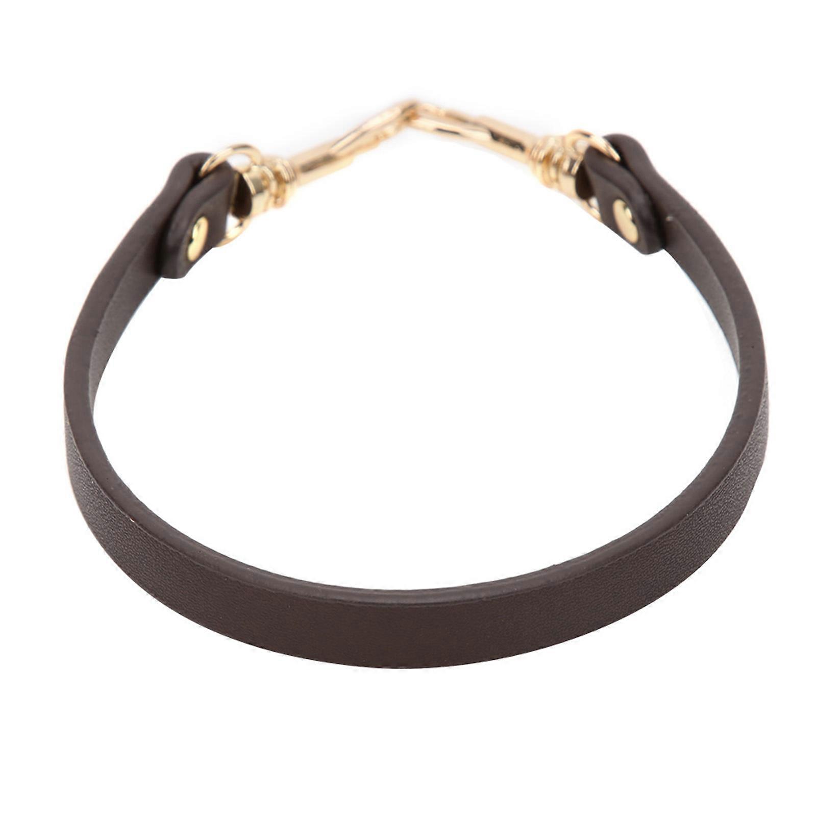 Leather DIY Handbag Strap Handmade Patchwork Parts 31CM for BD214-217 Tailor AccessoriesCoffee