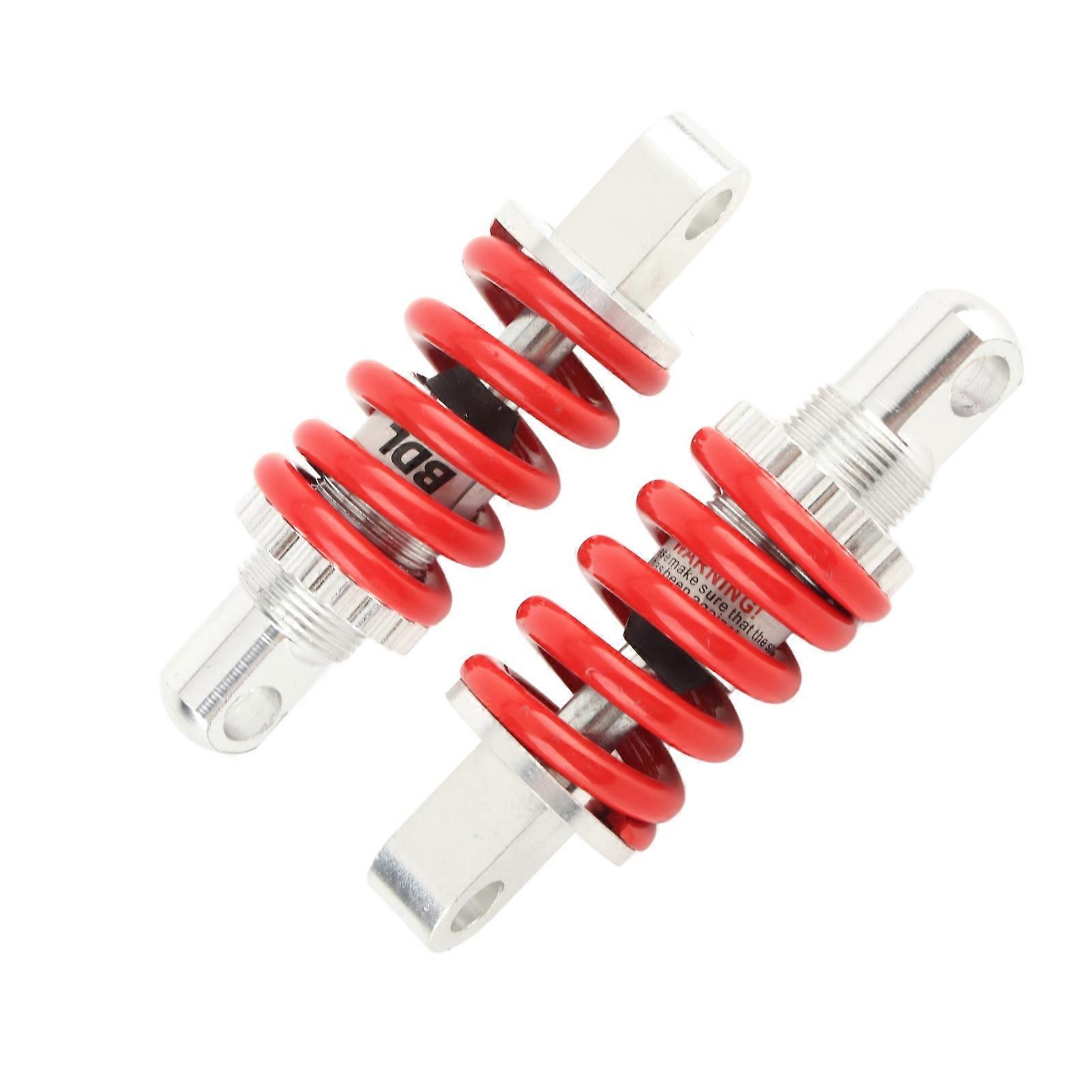 2Pcs 리어 스프링 보조 쇼크 업소버 알루미늄 합금 ATV 스쿠터 100mm 조정 가능