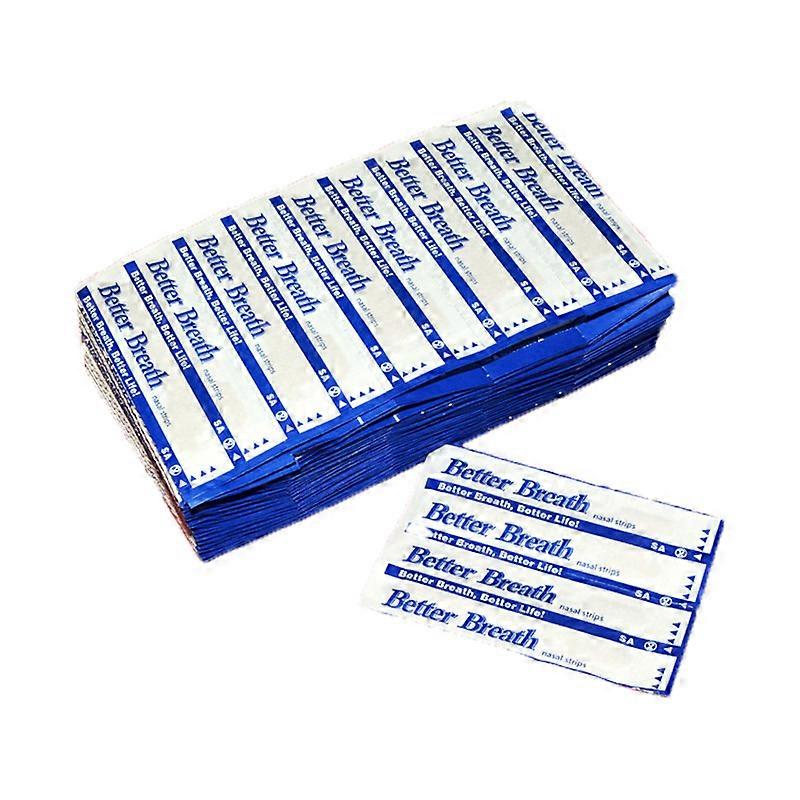 100Pcs Nasal Strips Breathe Better, Nasal Congestion Relief, Stops Snoring, Cold & Allergy