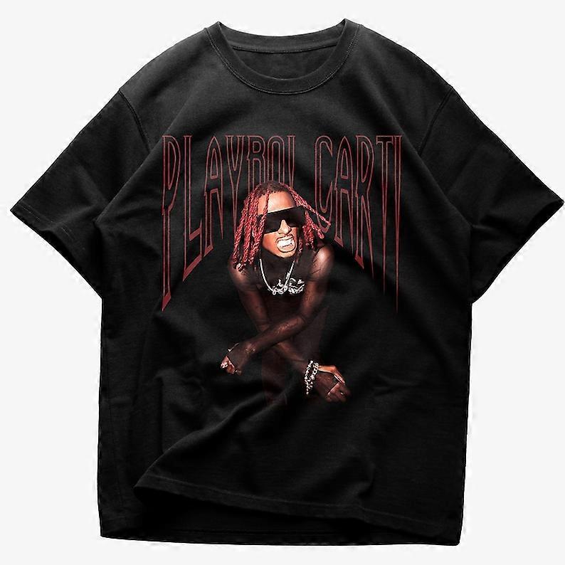 PLAYBOI CARTI T-SHIRT Rap Tee Concert Merch Whole Lotta Red Die