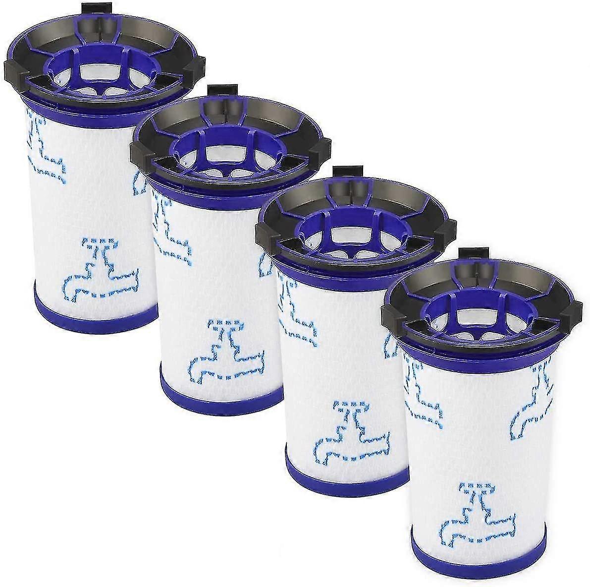 4pcs Replacement Filter Compatible With Air Force 360 Vacuum Cleaner