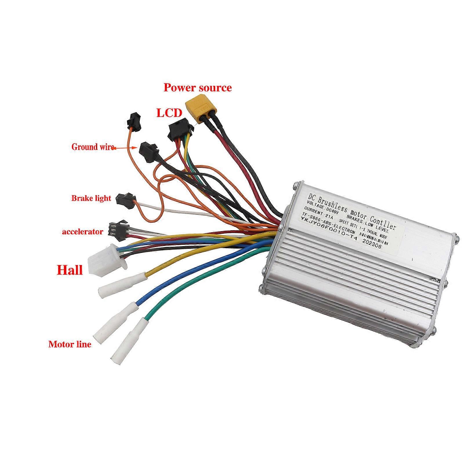 Contrôleur Brushless 1000W 21A pour Trottinette Électrique avec