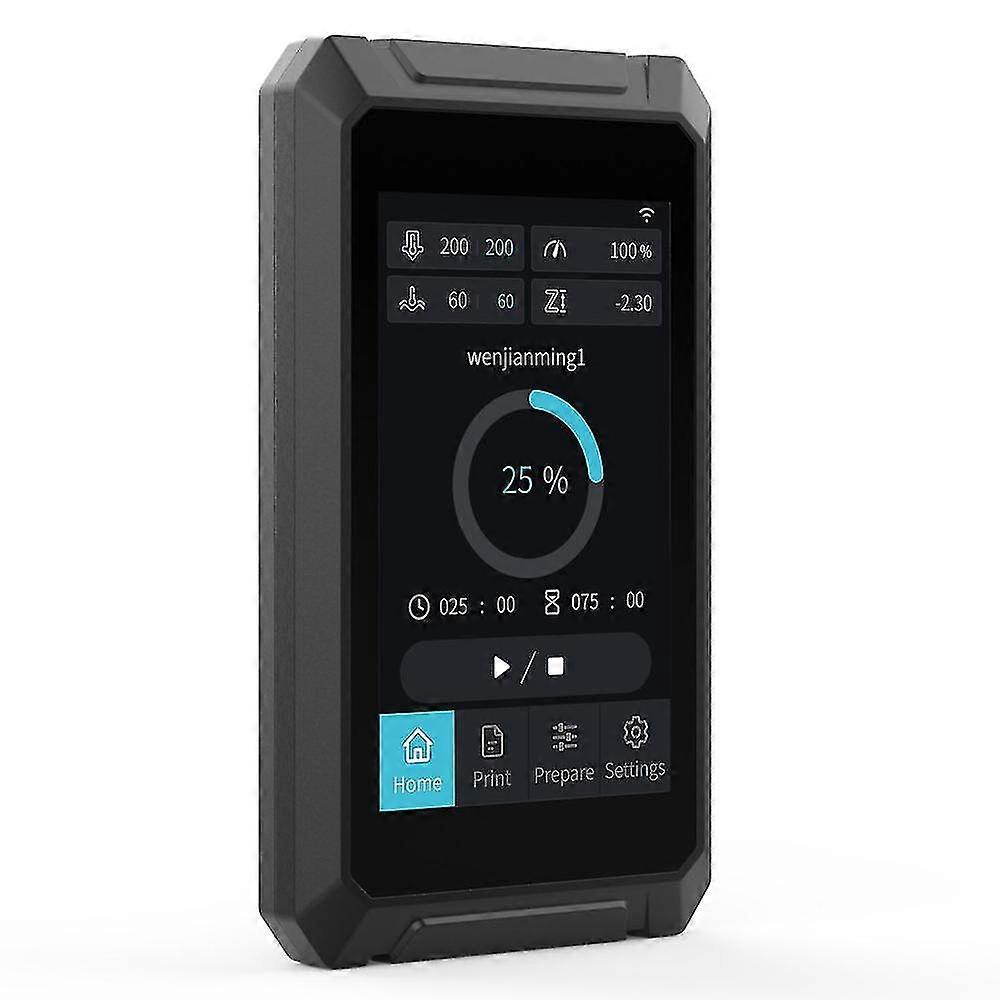Creality 3D Ender-3 S1 Touchscren Kit 4,3 Zoll Touchscreen empfindliche Reaktionsgeschwindigkeit Unterstützung 3D-Druck und Gravur 9 Systemsprachen